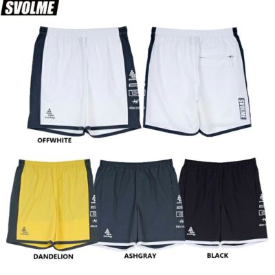 SVOLME スボルメ ワークアウトハーフパンツ 25SS 1251-38702