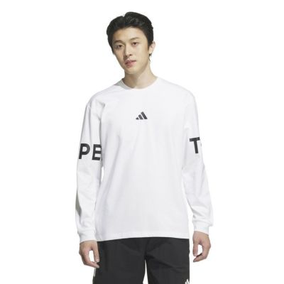 adidas アディダス WORD L/S Tシャツ KQD24 JM2077