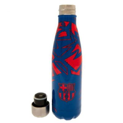 オフィシャル ライセンスグッズ FCバルセロナ フラグメント ステンレスボトル 500ml