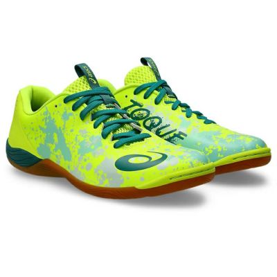asics アシックス TOQUE 8 SAFETY YELLOW/RAINY LAKE 1113A044 750