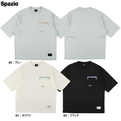 Spazio スパッツィオ オーバーサイズテクニカルTシャツ2 25SS GE-1088