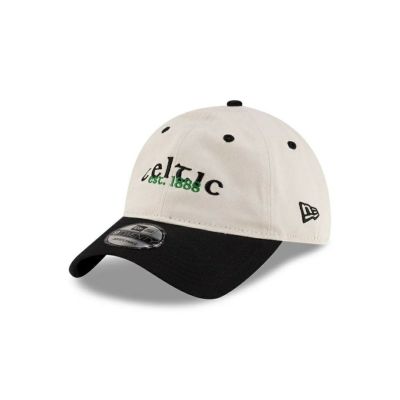 NEWERA ニューエラ X セルティックFC 9TWENTY アイボリー ブラックバイザー 14541499