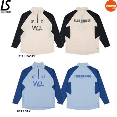 LUZeSOMBRA ルースイソンブラ ジュニア CP W.O.L DRY SLIM HALFZIP TOP 25SS L2251058