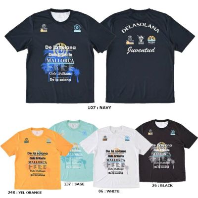 de la solana デラソラーナ DELA LS POLY TEE DS24S10