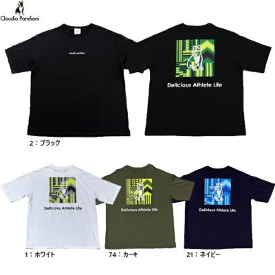 Claudio Pandiani ｸﾗｳﾃﾞｨｵﾊﾟﾝﾃﾞｨｱｰﾆ 25SS ルーズシルエット半袖TEE vintage batik CP25A40 サッカージャンキー