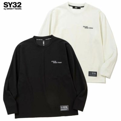 SY32 by SWEET YEARS ｴｽﾜｲｻｰﾃｨﾄｩｰ ﾊﾞｲ ｽｳｨｰﾄｲﾔｰｽﾞ NASHIJI EMBROIDERY LOGO L/S TEE 25SS 15086RG