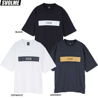 SVOLME スボルメ DRYロゴTシャツSDG 25SS 1251-39000