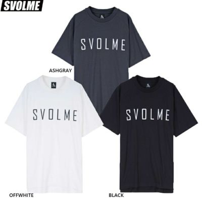 SVOLME スボルメ DRYシンプルロゴラグランTシャツSDG 25SS 1251-39100