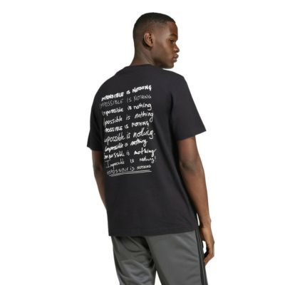 adidas アディダス Impossible Is Nothing グラフィック Tシャツ ブラック KCJ23 JL6119