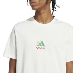adidas アディダス PIZZA グラフィック Tシャツ オフホワイト KPJ92