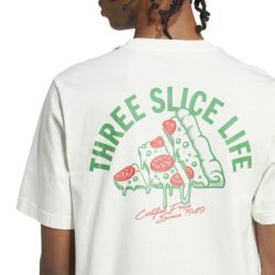 adidas アディダス PIZZA グラフィック Tシャツ オフホワイト KPJ92