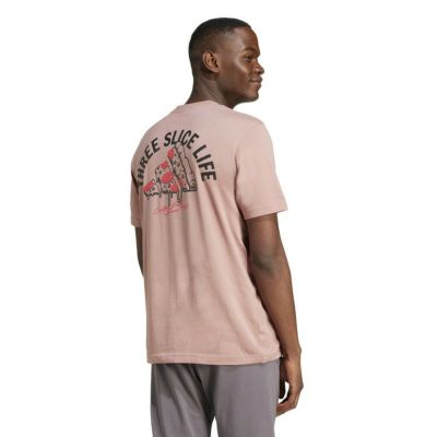 adidas アディダス PIZZA グラフィック Tシャツ クレイ KPJ92 JJ4018