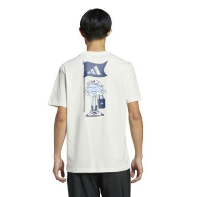 adidas アディダス EARTH DAY グラフィック Tシャツ オフホワイト KPJ96 JI6756