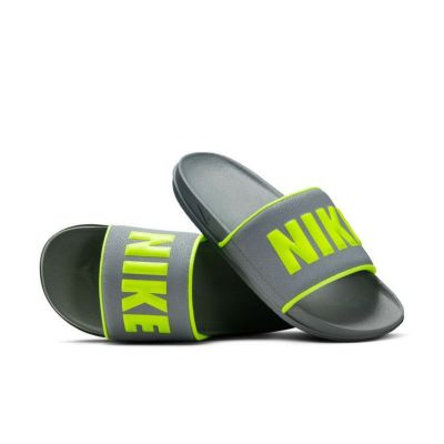 NIKE ナイキ オフコート スライド クールグレーｘボルト BQ4639 025