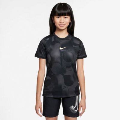NIKE ナイキ ジュニア YTH DF アカデミー+ S/S トップ GX ダークグレー HJ3723 010
