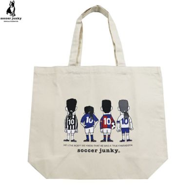 soccer junky サッカージャンキー トートバッグ  FANTASISTA THE HISTORY JERRYコラボ sj25b28