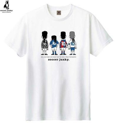 soccer junky サッカージャンキー 半袖TEE FANTASISTA THE HISTORY JERRYコラボ sj25b20