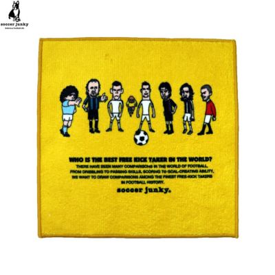 soccer junky サッカージャンキー FREE KICKER ミニタオル JERRY コラボ 25SS sj25b13