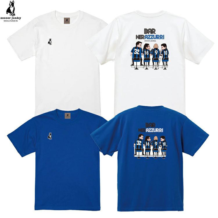 soccer junky サッカージャンキー 10 への想い青 プレミアム半袖