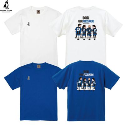 soccer junky サッカージャンキー 10 への想い青 プレミアム半袖TEE JERRY sj25c17