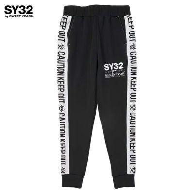 SY32 by SWEET YEARS ｴｽﾜｲｻｰﾃｨﾄｩｰ ﾊﾞｲ ｽｳｨｰﾄｲﾔｰｽﾞ Beauty : Beast COLLABORATION PANTS 25SS sybb002