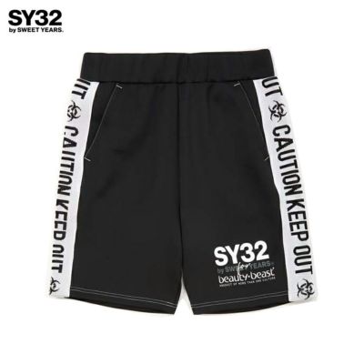 SY32 by SWEET YEARS ｴｽﾜｲｻｰﾃｨﾄｩｰ ﾊﾞｲ ｽｳｨｰﾄｲﾔｰｽﾞ Beauty : Beast COLLABORATION SHORT PANTS 25SS sybb004