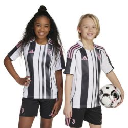 ユーベ adidas ユベントス 25/26 ユニフォーム ホーム 半袖 ジュニア