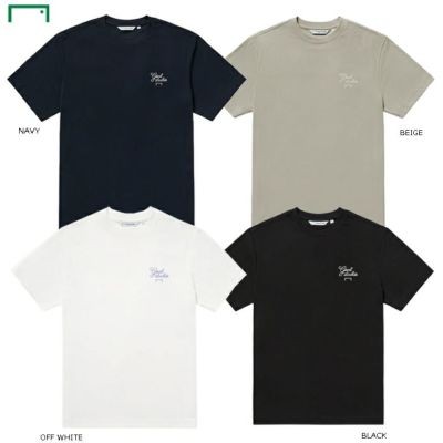 GOALSTUDIO ゴールスタジオ ESSENTIAL SCRIPT TEE 25SS g5mts101