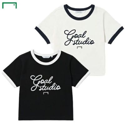 GOALSTUDIO ゴールスタジオ ウィメンズ SCRIPT LINGER TEE 25SS g5mts501