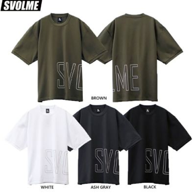 《予約6月上旬発売》SVOLME スボルメ スクラムテックBIGロゴワイドTシャツ 25SS 1252-44700