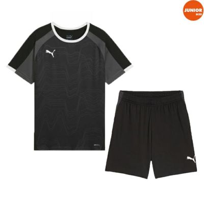 PUMA プーマ INDIVIDUALLIGA JR グラフィック半袖シャツ ＆ TRショーツ 660185-659838-03