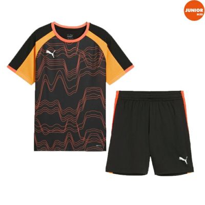 PUMA プーマ INDIVIDUALLIGA JR グラフィック半袖シャツ TRショーツ 660185-659838-07