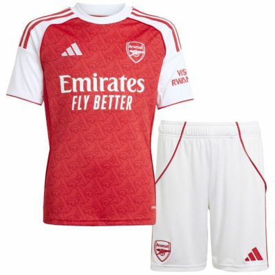 《5/29発売》adidas アディダス 25/26 キッズ アーセナルFC HOME レプリカユニフォーム & ショーツ ksj52/ji9533 ksj48-ji9528