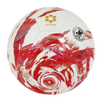 sfida スフィーダ サッカーボール5号 VAIS VORTI ホワイトｘレッド sb25vv02