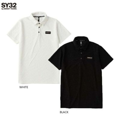 SY32 by SWEET YEARS ｴｽﾜｲｻｰﾃｨﾄｩｰ ﾊﾞｲ ｽｳｨｰﾄｲﾔｰｽﾞ JACQUARD PILE POLO SHIRTS 25SS 15083rg