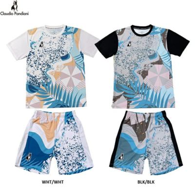 Claudio Pandiani ｸﾗｳﾃﾞｨｵﾊﾟﾝﾃﾞｨｱｰﾆ RESORT-2025 シャツ＆ショーツ 25SS cp25c03 cp25c04 サッカージャンキー