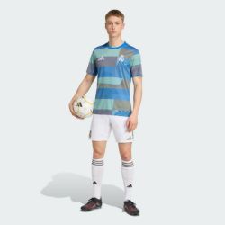 25-26 レアル・マドリード プレマッチシャツ美品 adidas アディダス 25/26 レアルマドリード プレマッチシャツ