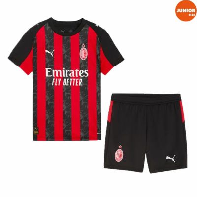 PUMA プーマ 25/26 ジュニア ACミラン HOME レプリカユニフォーム & ショーツ 779965-01/779988-04