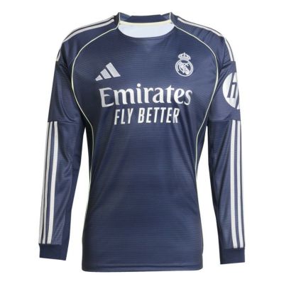 《予約6/30発売》adidas アディダス 25/26 レアルマドリード AWAY 長袖 レプリカユニフォーム kpe18 jp3939