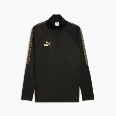 PUMA プーマ KINGTOUCH TR 1/4ジップトップ プーマブラック 25AW 660294-01