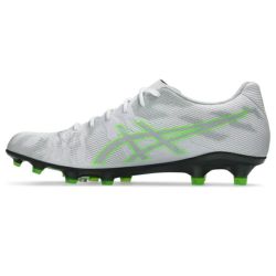 ASICS PRO サッカーシューズ ホワイト/グリーン asics アシックス DS LIGHT ACROS PRO 3 WHITE/GREEN GECKO 1101A071