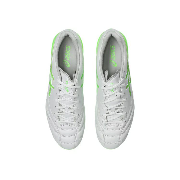 asics アシックス DS LIGHT X-FLY 6 WHITE/GREEN GECKO 1101A076 100