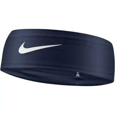 NIKE ナイキ Dri-Fit フューリー クラシックヘッドバンド カレッジネイビー/ホワイト BN3050-473