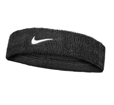NIKE ナイキ スウッシュ クラシック ヘッドバンド ブラック/ホワイト BN1000-010
