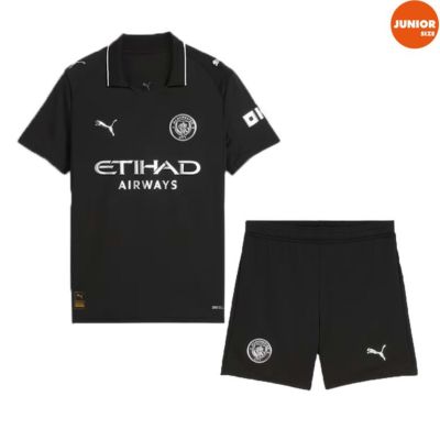 PUMA プーマ KIDS 25/26 マンチェスター・シティ MCFC アウェイ レプリカシャツ&ショーツ 780353-02 780376-02
