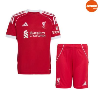 adidas アディダス キッズ 25/26 LFC リバプールFC ホーム レプリカシャツ＆ショーツ JYF33/JV6436 JYF36/JV6441《予約8/15発売》