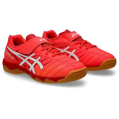 asics アシックス JUNIOLE 7 IN FLASH RED/WHITE 1104A055 600