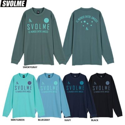 SVOLME スボルメ FBロゴロングプラT SDG 25AW 1253-45500 長袖 ロングプラシャツ サッカーウエア トレーニングトップ