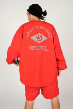 LUZeSOMBRA ルースイソンブラ 24FW STRETCH TAFTA TOO BIG CREW TOP