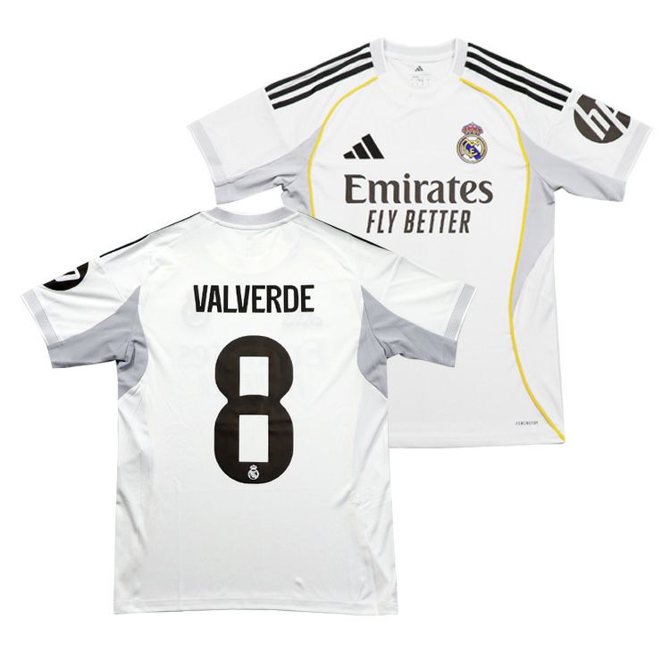 adidas アディダス #8 フェデリコ・バルベルデ 25/26 レアルマドリード